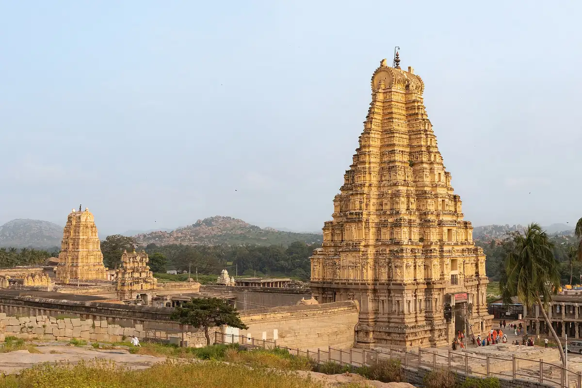 The Virupaksha Temple complex and its gopuram